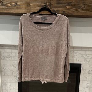 Barefoot Dreams cozy chic ultra lite Taupe sweater top long sleeve 2 for $20